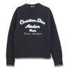 Dior Czarne 213M640AT298 Atelier Haftowane Dzianinowe topy M czarnyUżywany