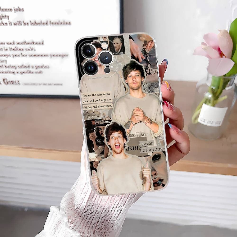 L-Luis M-Miguel Singer For IPhone 17 16 15 14 13 12 11 Pro Max Plus Soft TPU Silicone Back Cover Clear Case