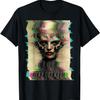 Goth Aesthetic Grunge Occult Emo Satanic Alien Glitch T-Shirt