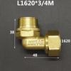 Brass DN15 DN20 Male/Female Thread Elbow Pex 1216/1418/1620 Pipe Fitting Aluminum Plastic Pipe Fittings for Floor Heating