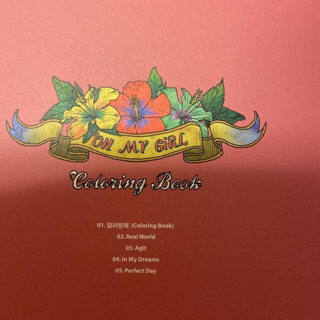 [USED] Oh My Girl Korean Edition CD 5 Pieces