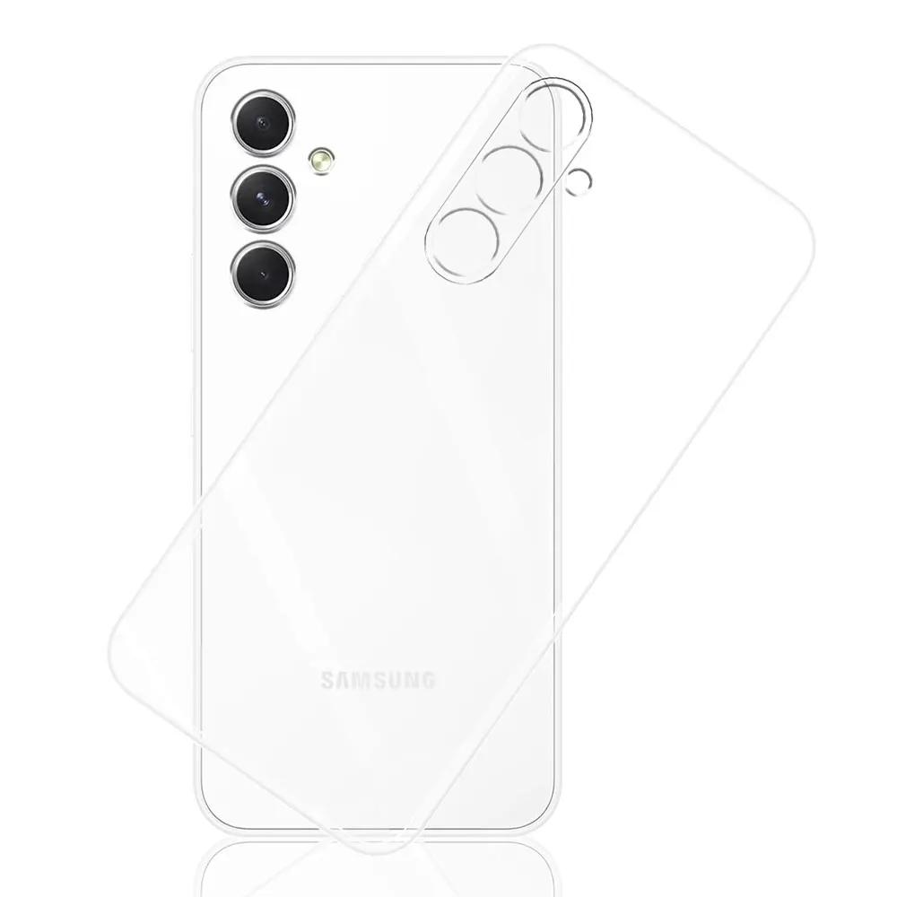 For Samsung S24 Plus Case Clear Soft Silicone TPU Phone Case Back Cover For Samsung Galaxy S24 Coque For Samsung S24 Ultra Funda
