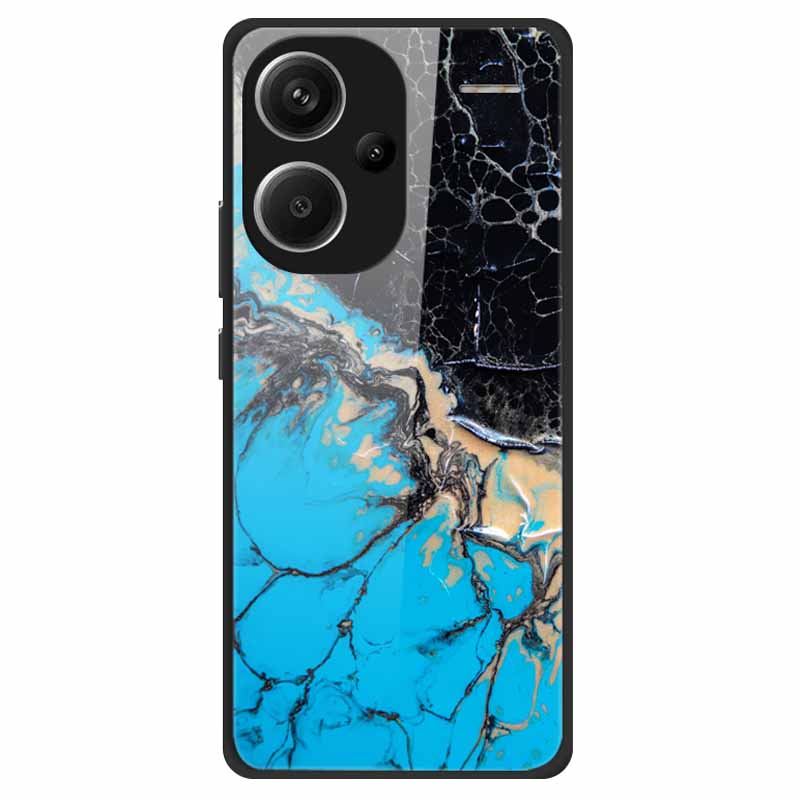 For Redmi Note 13 Pro Plus 5G Case Pro+ Tempered Glass Hard Fundas for Xiaomi Redmi Note 13 Pro Note13 5G Cover Coque Luxury