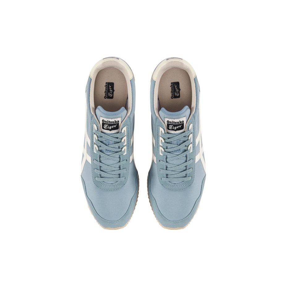 ONITSUKA TIGER Dualio Fabric Synthetic Leather Fresh Minimalist Slip Resistant Durable Low Top Lifestyle Casual Shoes Unisex Sneaker 1183C131-400