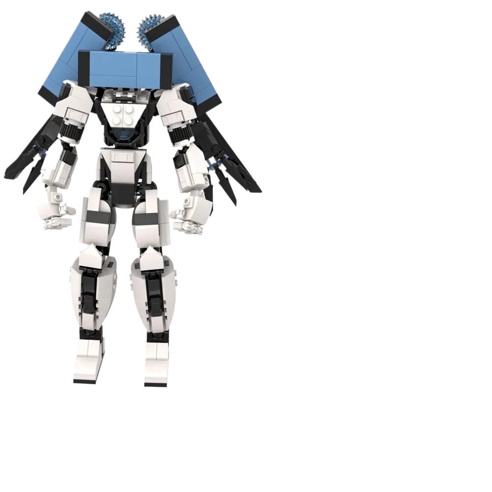 Skibidi Toilet Building Blocks Toy Titans Cameraman Speakerman Drillman TV Man Woman Camera Speaker Man G Drill Man Figure Toy