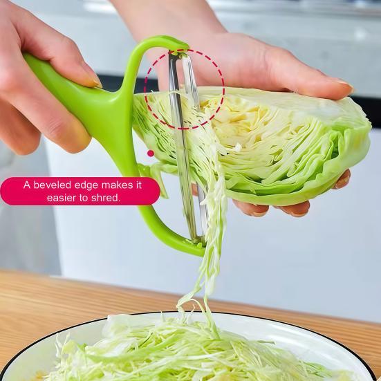 Yousheng Multifunctional Grater Safe Food-Grade PP Handle Stainless Steel Blade Ergonomic Grip Hanging Hole Easy To Clean Dishwasher Safe Fruits