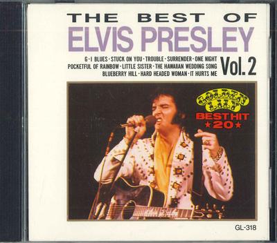 CD ELVIS PRESLEY - Best Hit 20 Vol.2 GL318 GOLDEN LILY Japan Rock Used