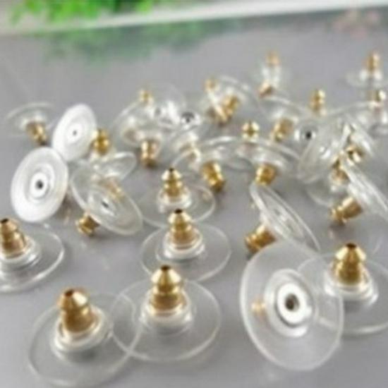 Metal Alloy Bullet Head Earplugs - 10-Pack золотой