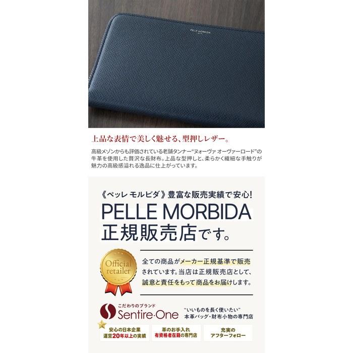 [Pelle Morbida] Wallet Navy PM-BA311-NV 10cm X 19cm X 2.5cm