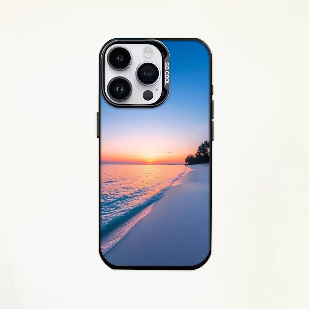 

Чехол для телефона Природный пейзаж для Color Silver Shell Для IPhone 17 16 15 14 13 12 11 Pro Max Plus iPhone12PRO