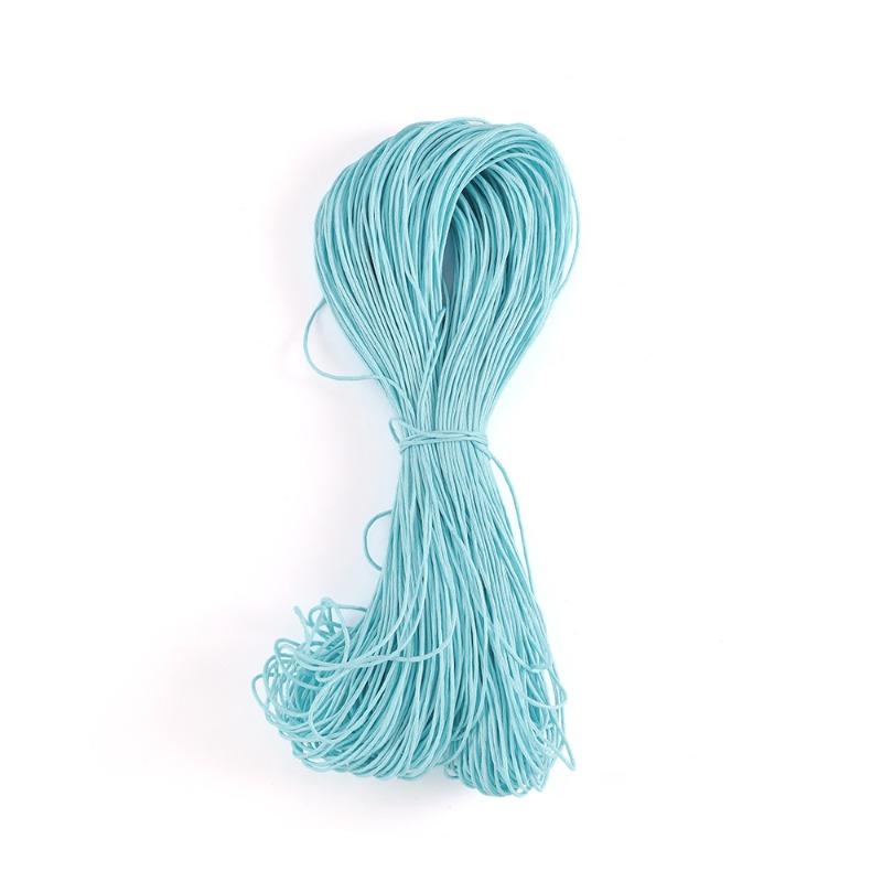 Handmade Diy Wire Jewelry Accessories 1mm Taiwan Wax Cord 3-strand Waxed Thread - Can Be Soldered