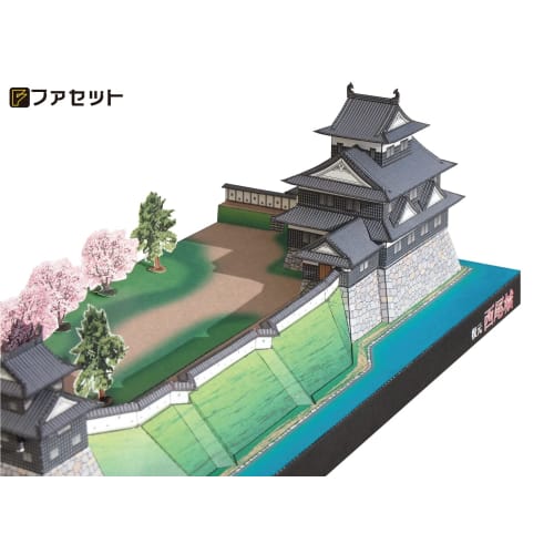 [Facet] Papírový model Japonské hrady série 1/300 Rekonstrukce hradu Nishio