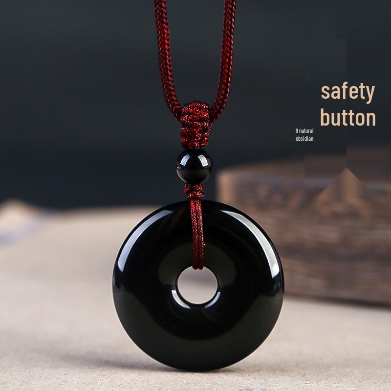 Icy White Chalcedony Pi Xiu Pendant - Unisex Crystal Jade Agate Jewelry