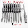 NK4DHT BH-4VT VH-4T T5-T8 Conjunto de Brocas Torx