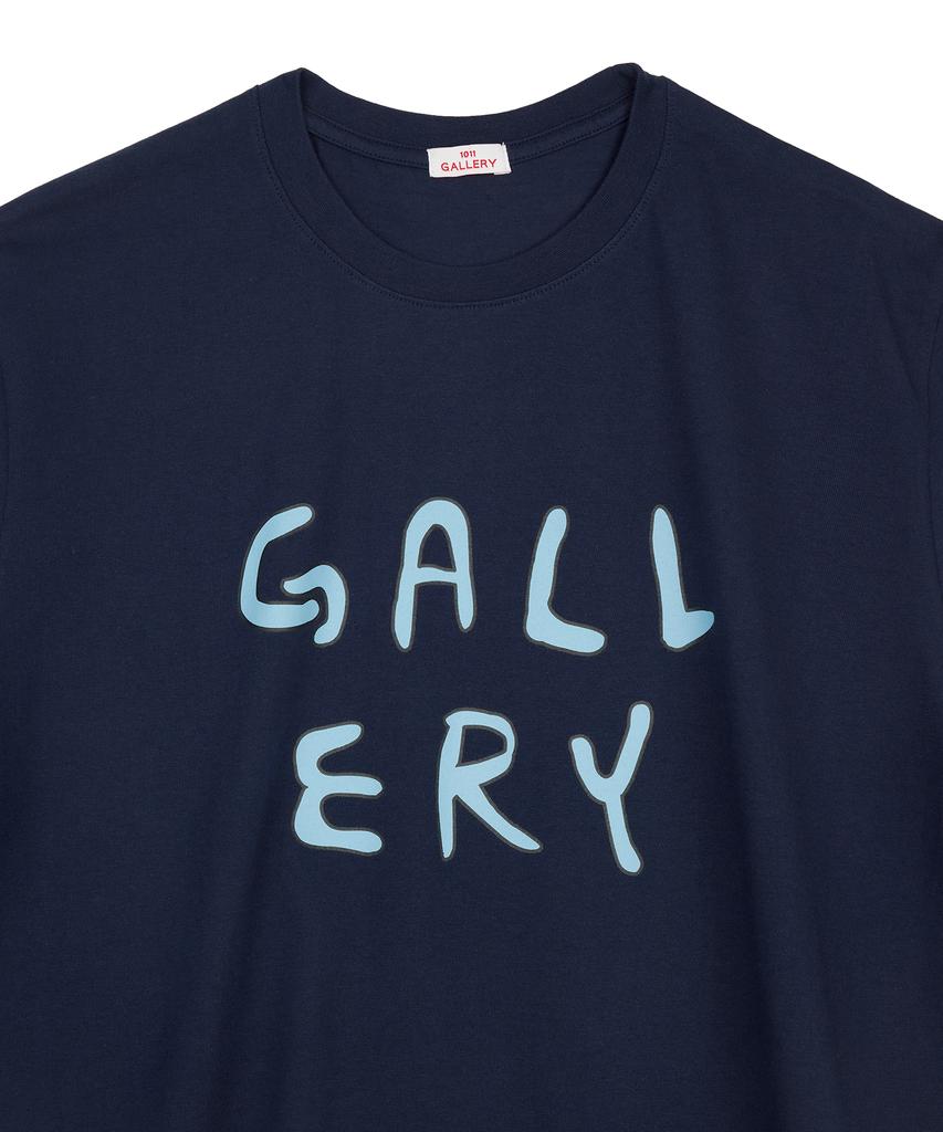 Camisetas con Logo de Galería 1011 - Azul Marino