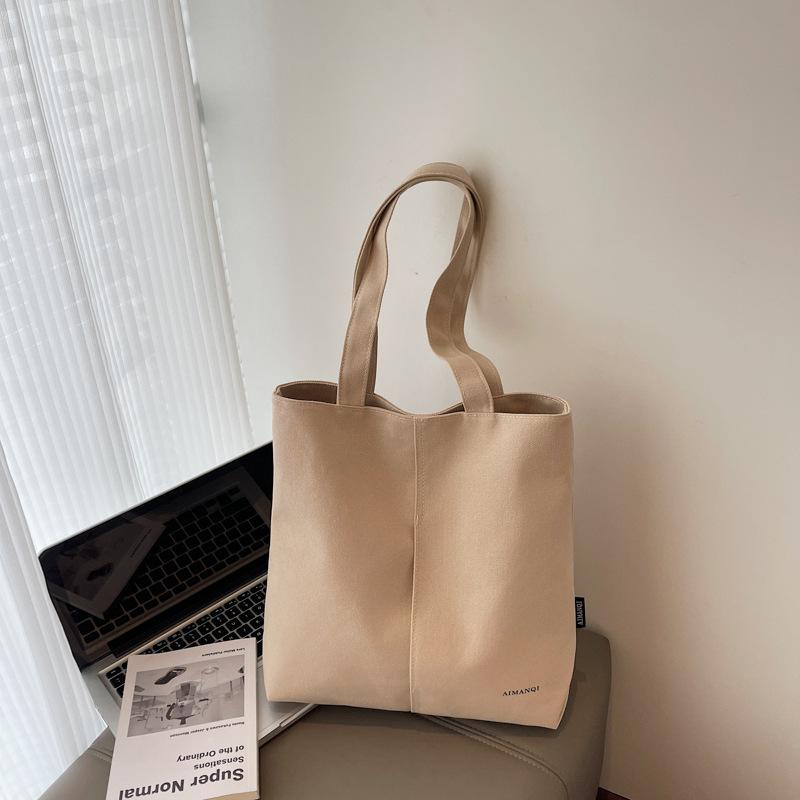 

Вместительная сумка-тоут для поездок на работу, повседневная сумка, простая сумка на одно плечо/подмышку хаки