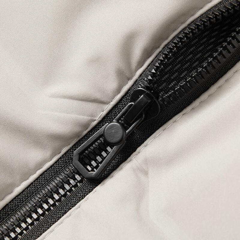 COVER GAL Men's Stand-Collar White Duck Down Vest LH-2458