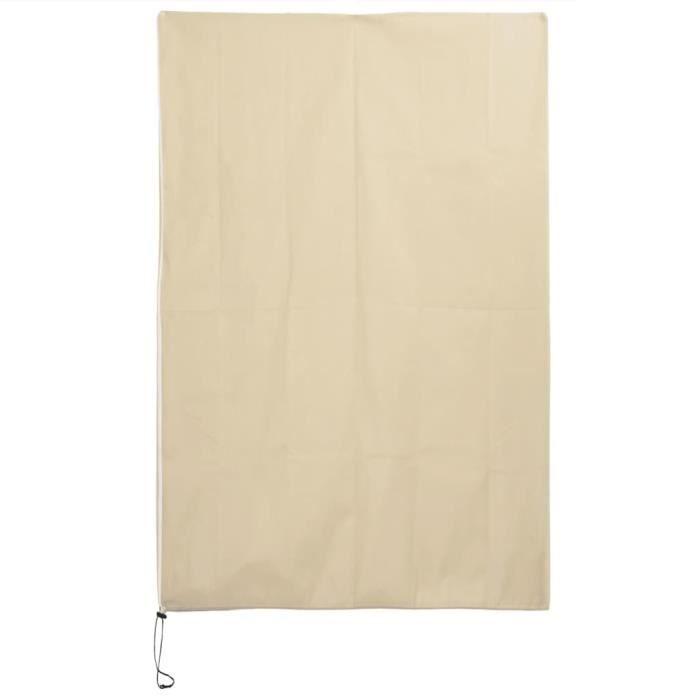 VidaXL Housses de protection pour plantes avec fermeture éclair 2 pcs 364876