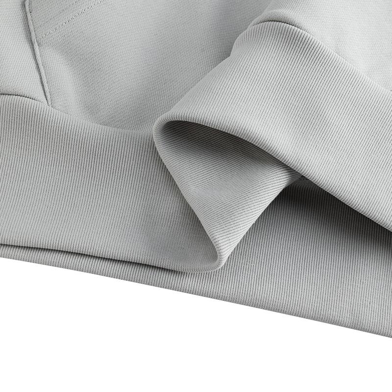 Anta Kyrie Series Casual Fashion Loose Hooded Sweatshirt Unisex Sweatshirt Pink Gray 172531702R-1