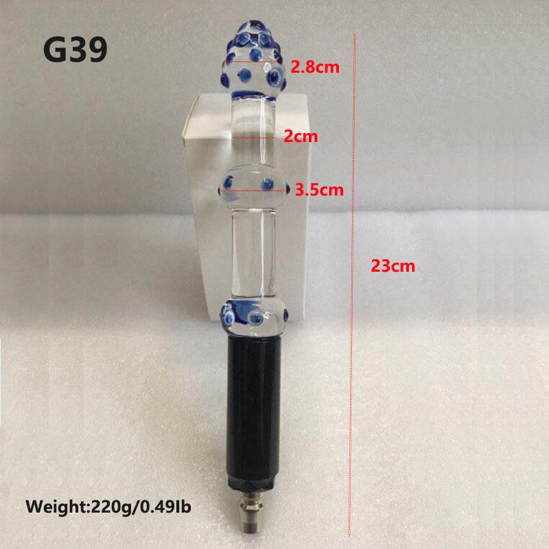 6 Types Glass Dildos with Vac-u-Lock Connerect Sex Machine Anal Attachments for Women and Men Masturbation Machine Accessories