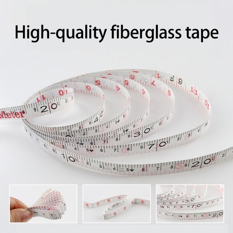 Meter Open Reel Fiberglass Tape Measure Yard Measuring Tape for Sports Field, Outdoor, Engineer Measuring Reel