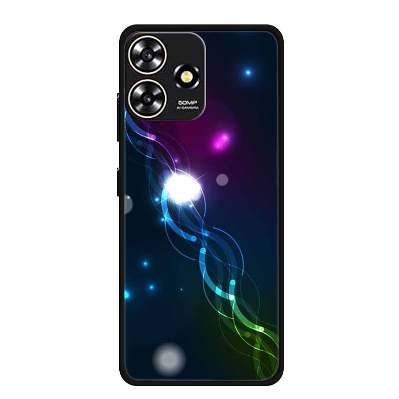 Cool Silicone Cover for ZTE Blade V50 Design 4G Case Printed Fashion Soft Back Cover for Blade V50Design Case Protective Shells