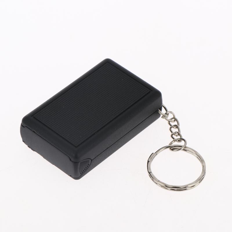 45X Mini Taschenkraftlupe für Schmuck mit LED-Licht Tragbare ausziehbare beleuchtete Lupe für Juwelier Schlüsselanhänger