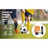 Soccer Referee Flags Kit Accessories Set Whistle Sponge Handle Notebook