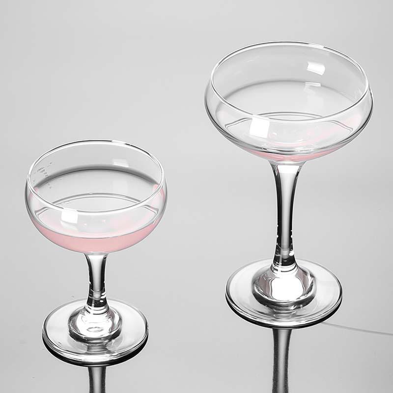 Elegant Wedding Champagne Tower Glasses Set - High Stem, Round Bottom, Wide Mouth for Banquets & Cocktail Tastings