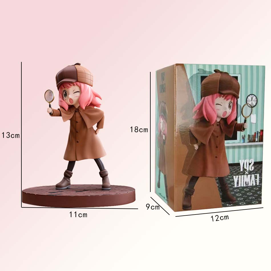 SPY X FAMILY CODE: White Figure Anime Cute Kawaii Figure Toy Doll Desk Decoration For Children Adults Fans Girl Birthday Gift