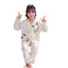 Children's Long Sleeve Cartoon Pajama Set - Spring/Autumn Home Wear for Girls