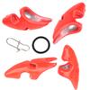 2 Bag Shrimp Lure Chin Cover Drop Weights Bait Sinker with Buckle Fishing Accessory