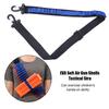3PCS EVA Soft Tactical Belt Bandolier with Iron Buckle for Soft Air Gun Accessories