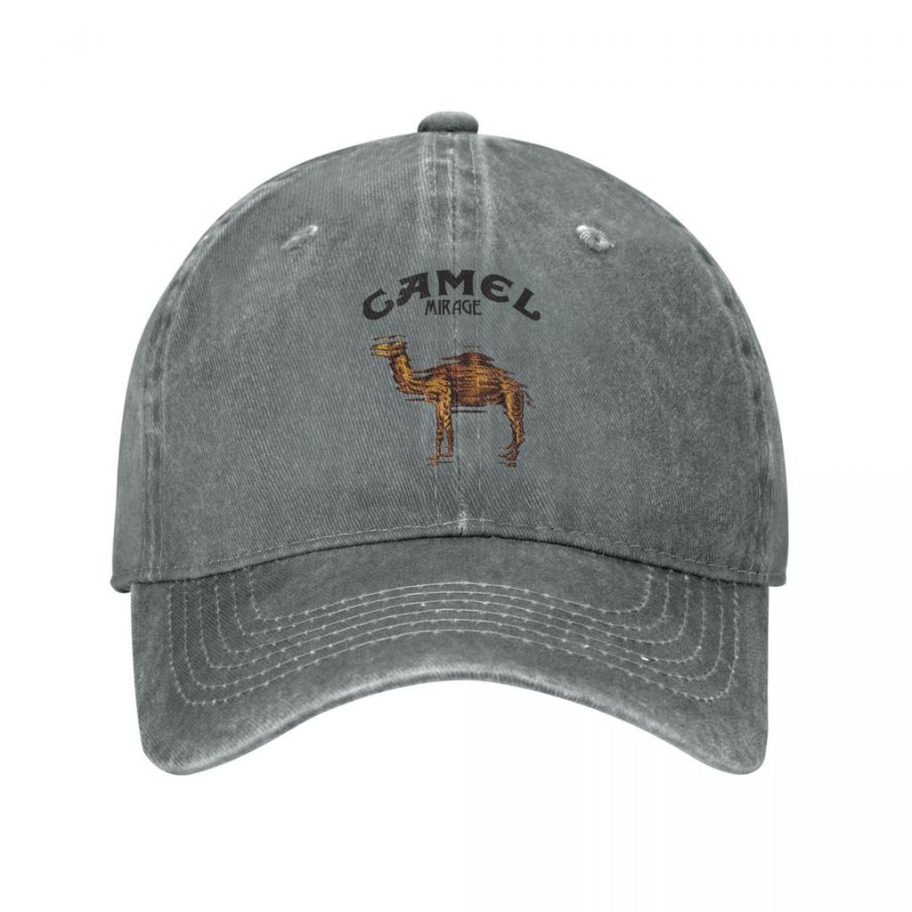 Camel Accessories Men Women Trucker Hat Animal Distressed Washed Caps Hat Vintage Outdoor Running Golf Adjustable Fit Headwear