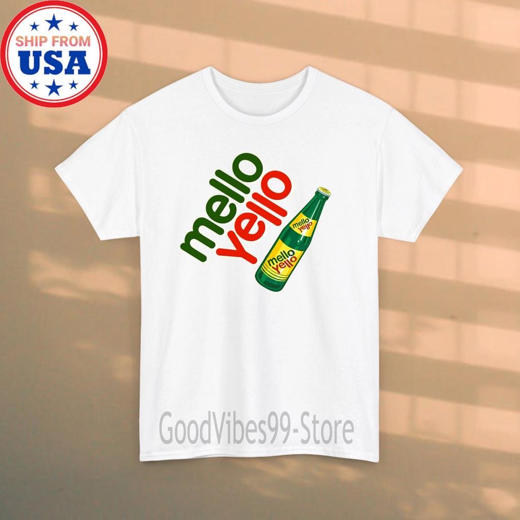 Mello Yello Men's White Size S-5XL