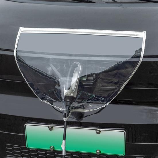 New Energy Auto-Ladegerät-Regenschutz, magnetisch, wasserdicht, winddicht, universeller EV-Ladeanschluss für Elektroautos, Regen- und Schneeschutz