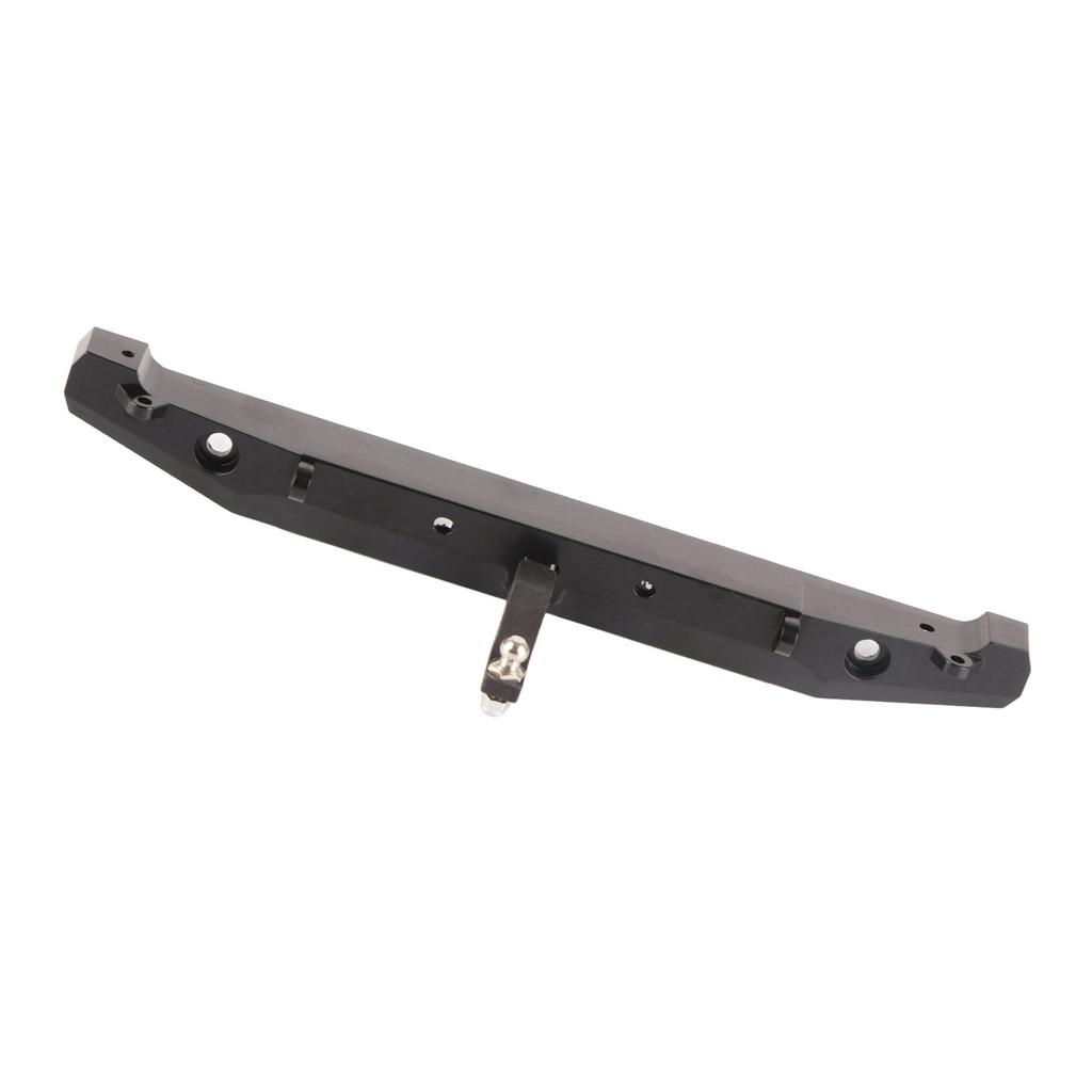 RC Crawler Metal Rr Bumper, RC Vehicle Bumper with LED Lights for SCX10II 90046 RC Crawler