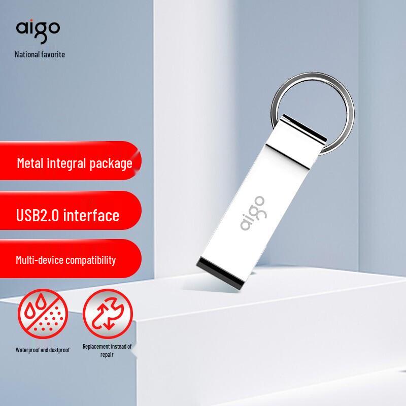 aigo U210 32GB USB2.0 Metal Waterproof Flash Drive