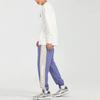 Li-Ning Fashion Series Side Color Block Long Knit Sports Pants Men Bottoms Gray Ink-Blue AYKS033-4