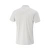 Li Ning Minimalist Versatile Letter Comfortable Casual Sports Polo Shirt Men Tops Static-Grey APLV171-5