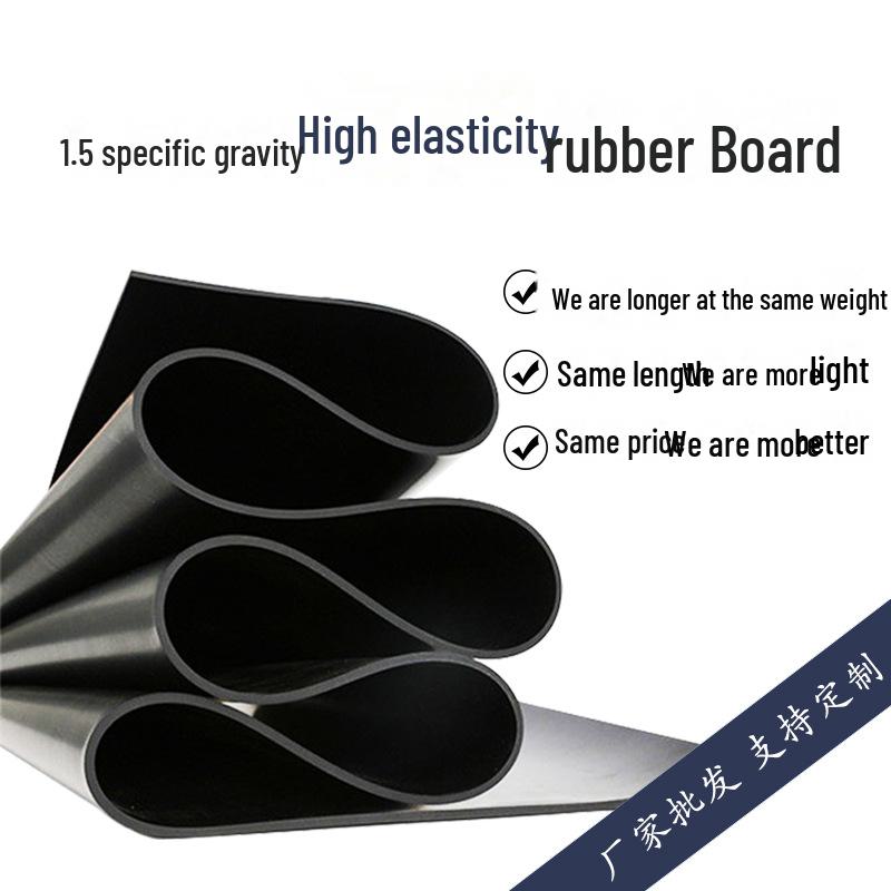 

Черный изоляционный резиновый лист с высокой эластичностью, нескользящий, износостойкий, водонепроницаемый и амортизирующий свойства.