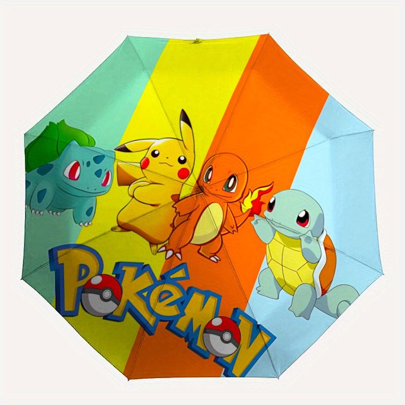 

1pc Pokemon Automatic Open/close Folding Umbrella, Compact Portable Travel Umbrella, Perfect Gift, Durable Construction yy250813078