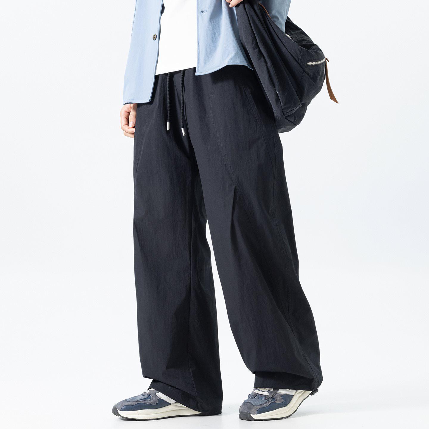 

Men s Lightweight Quick-Dry Ice Silk Sports Pants - American Style Functional Outdoor Wear L