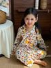 Girls' Cute Kitty Cat Pajama Set - Spring/Autumn Fashion for Children