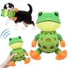 Bissfester Plüschfrosch Hundespielzeug Cartoon Froschform Hund Langeweile Begleiter Spielzeug Indoor Spiel