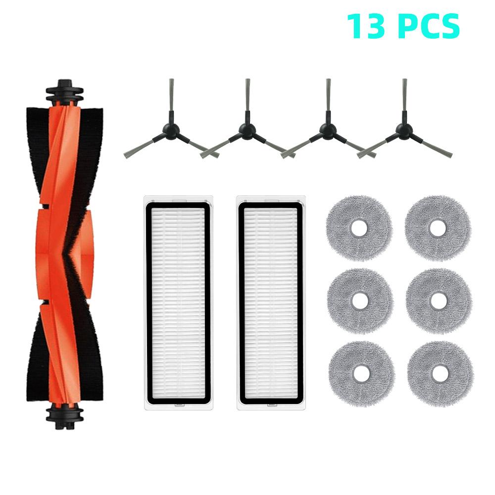 Compatible For ( Xiaomi Robot Vacuum S20+/ S10 Plus ) Replacement Accessories Filters Main Roller Side Brush Mop Cloth Parts