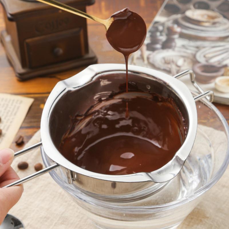 400ml Chocolate Melting Pot 304 Stainless Steel Melting Pot For Melting Butter Cheese Candy Chocolate And Candle Wax!