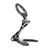 Portable Metal Phone Holder Stand Foldable Design Adjustable Viewing Angle For Smartphones Video Calls Home & Office Use
