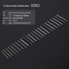 Guitar Frets: Uncut Copper White & Yellow Brass Fret Wire Set for Fingerboard