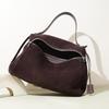 Premium Handbag 2026 Fall Winter Suede Leather Bost Bag Shoulder Crossbody Bag Women Minimalist Commuting Trendy Versatile Bag